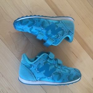 New Balance Blue Butterfly Sneakers